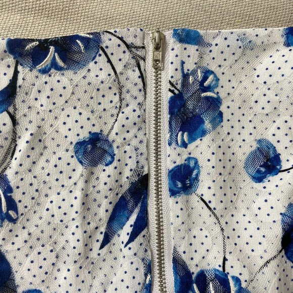 NWT Floral Print Fit and Flare Lined Mini Dress Small NWT - Picture 6 of 16
